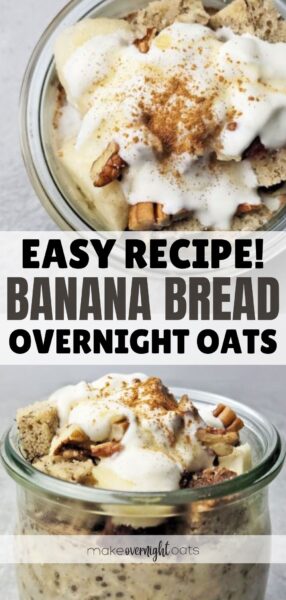 banana bread overnight oats recipe