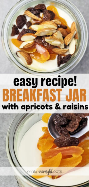 Apricot And Raisin Overnight Oats Recipe