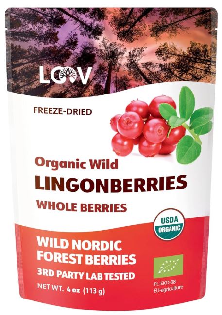 Freeze Dried Lingonberries