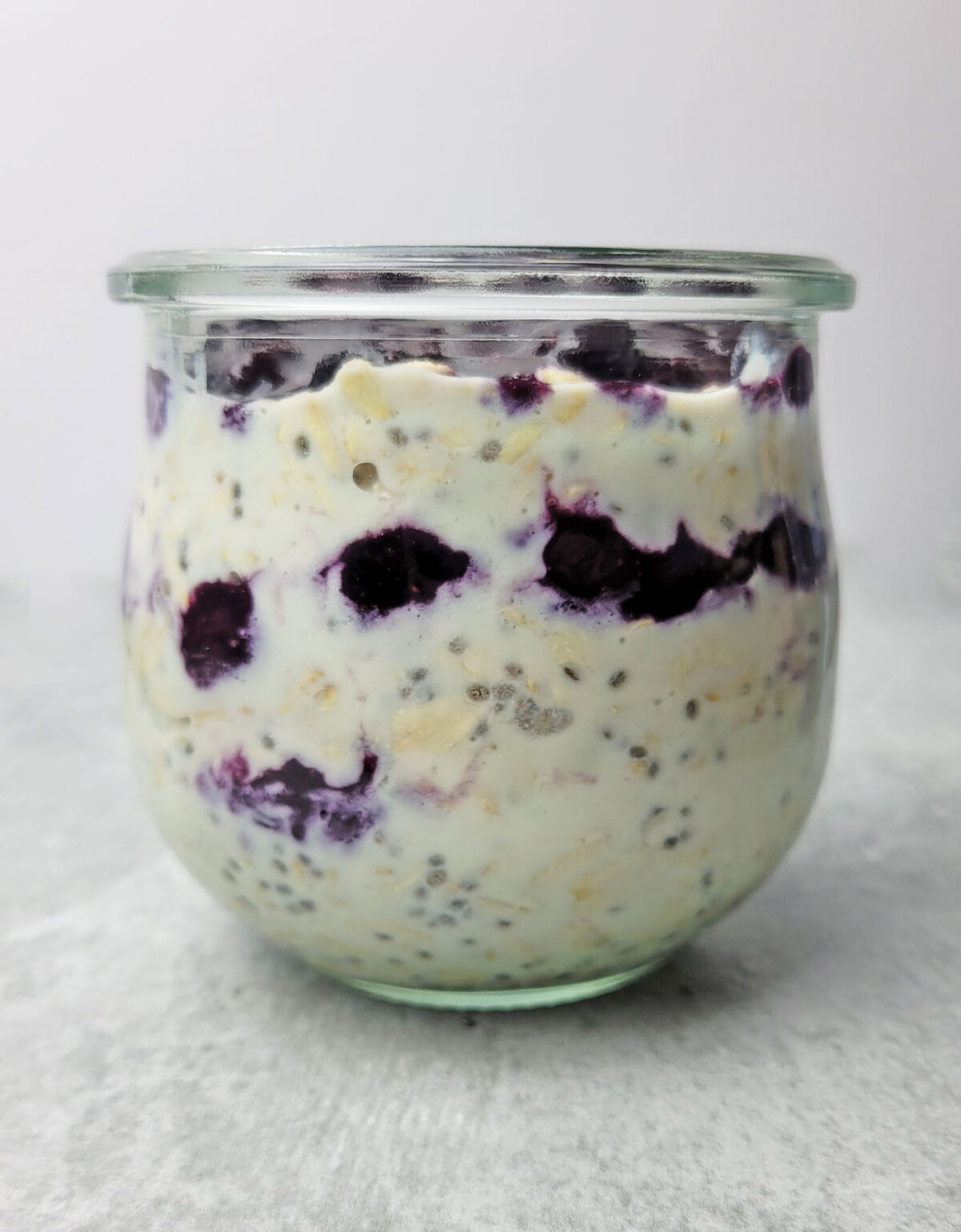 Blueberry Lime Overnight Oats Recipe