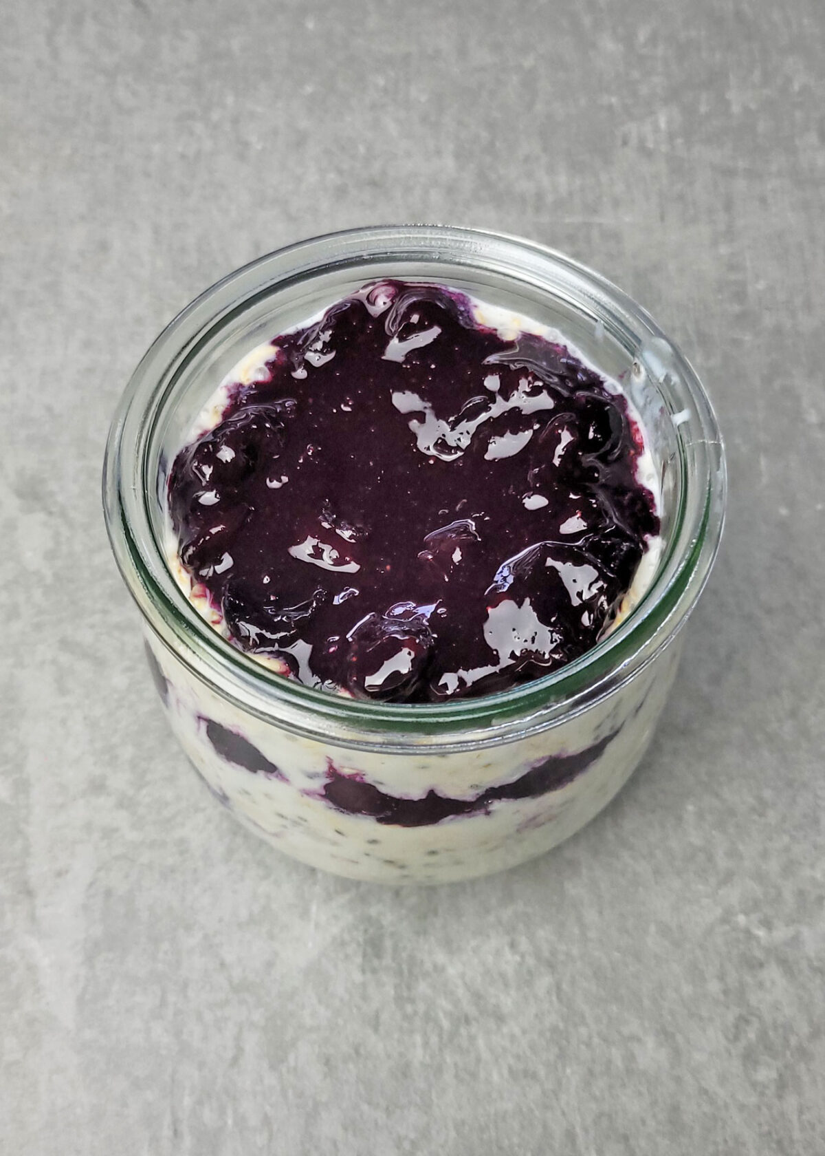Blueberry Lime Overnight Oats Recipe