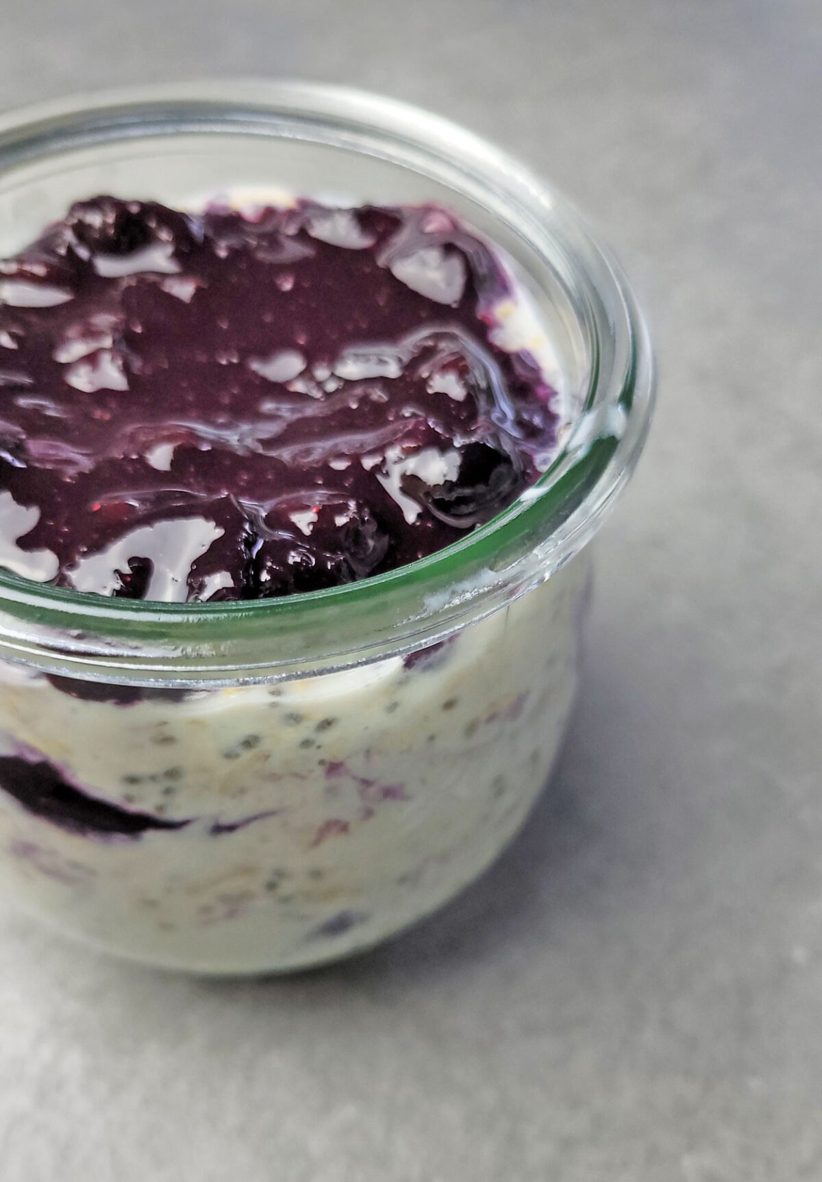 Blueberry Lime Overnight Oats Recipe