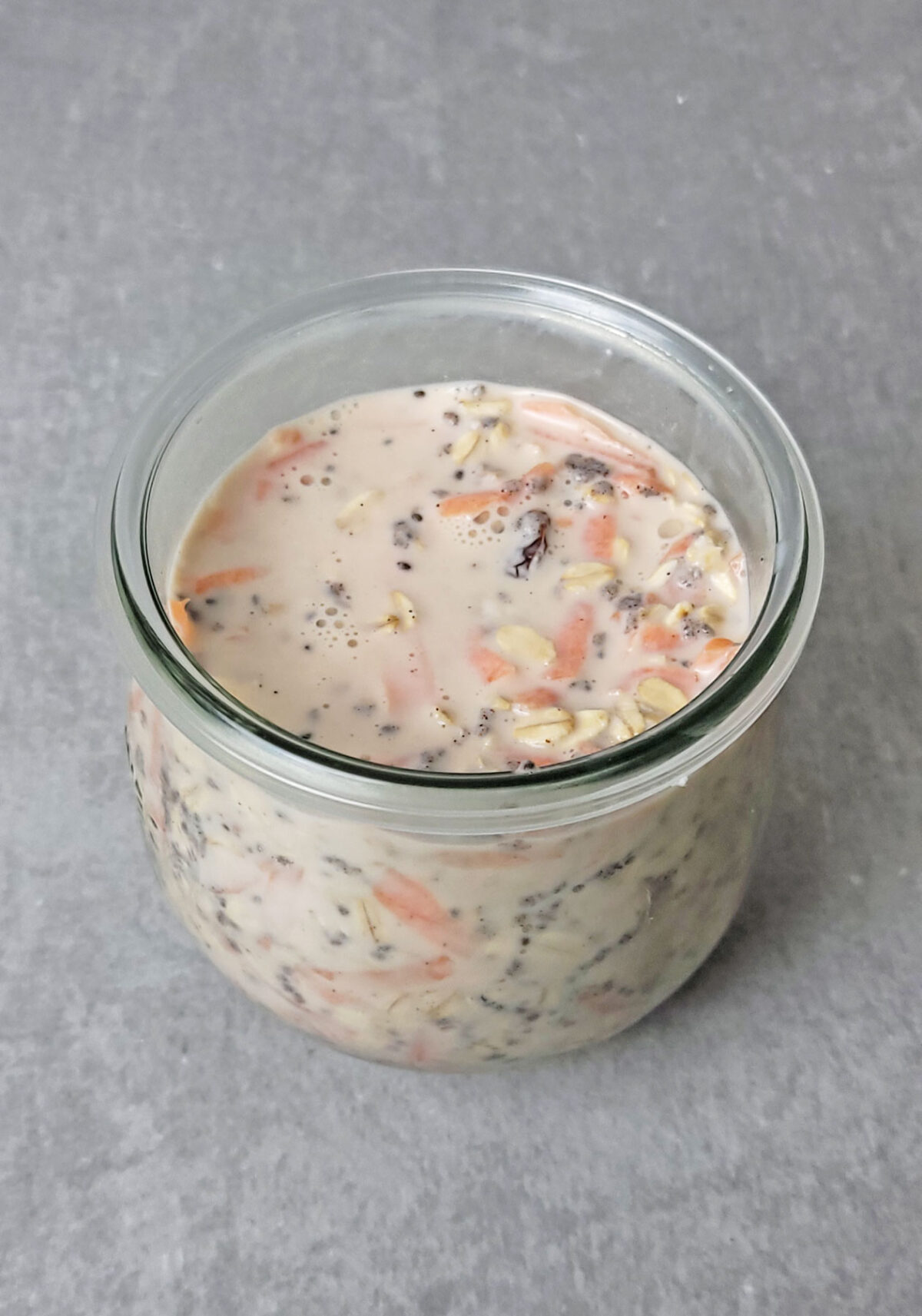 Carrot Cake Overnight Oats Recipe