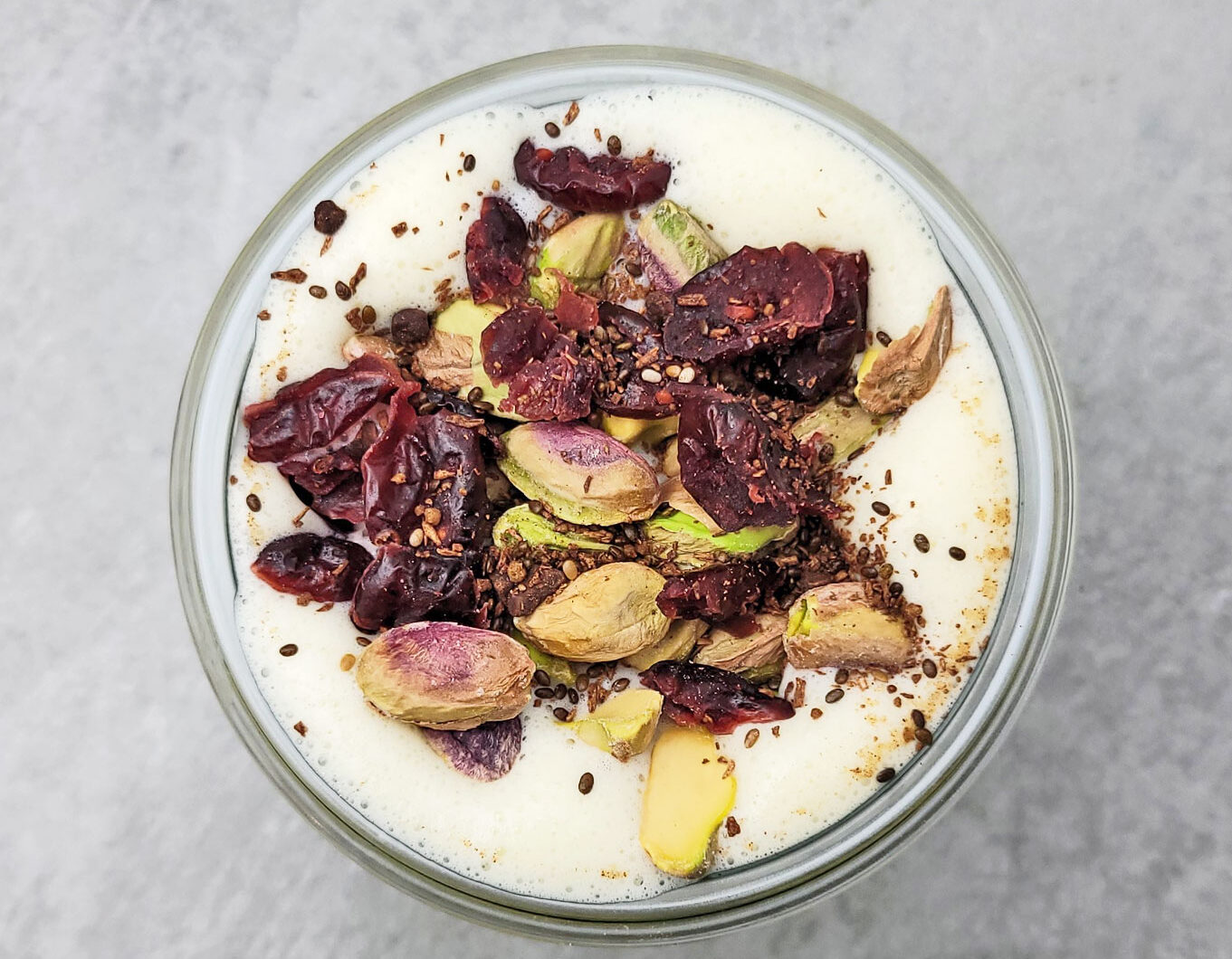 Eggnog Overnight Oats