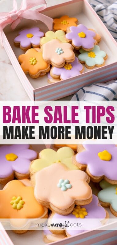 how to get ready for a bake sale