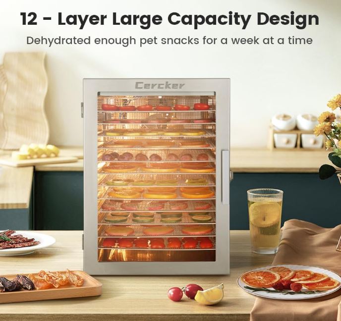 Cercker Food-Dehydrator Machine PRO