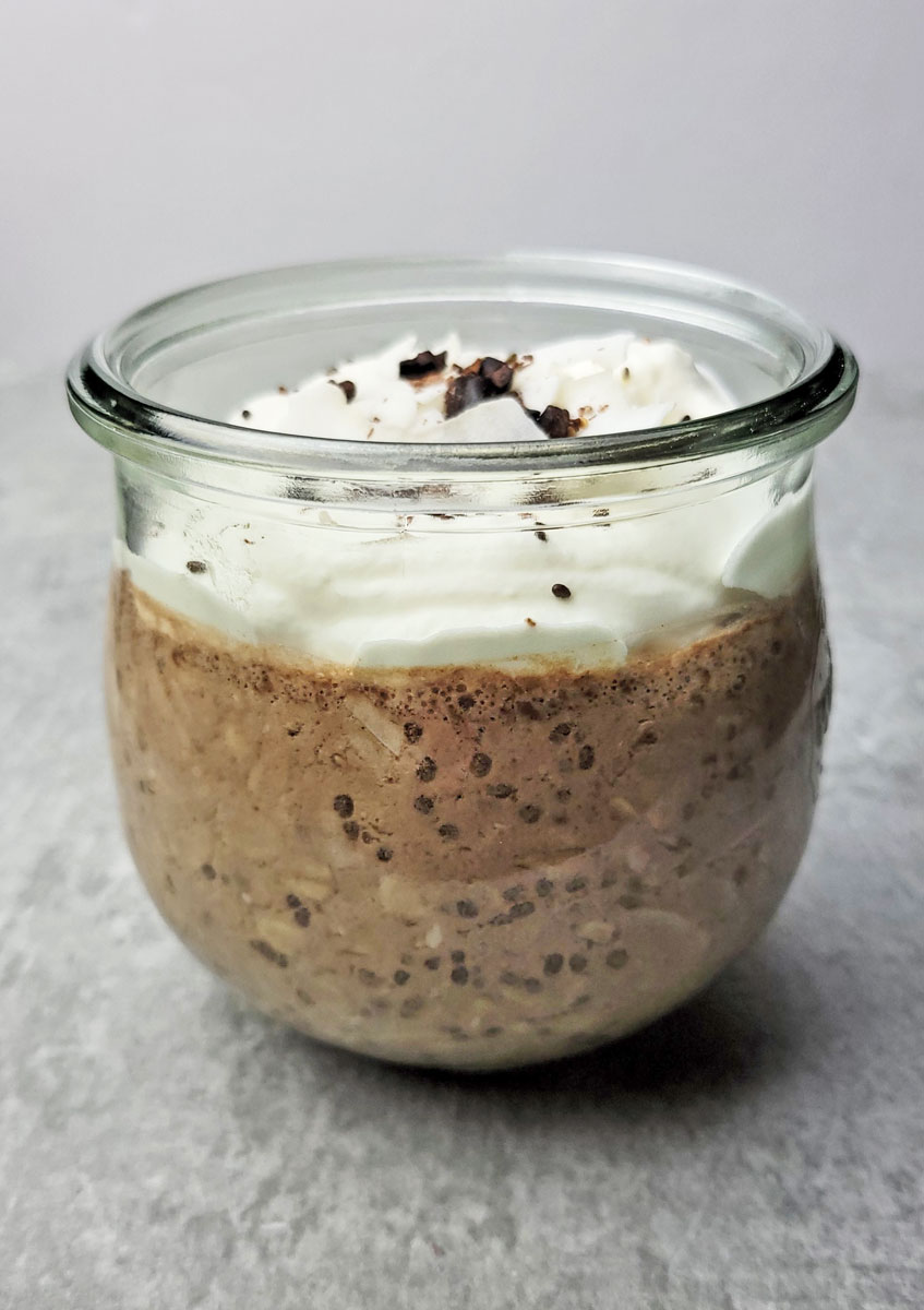 Cocoa Coconut Overnight Oats Recipe