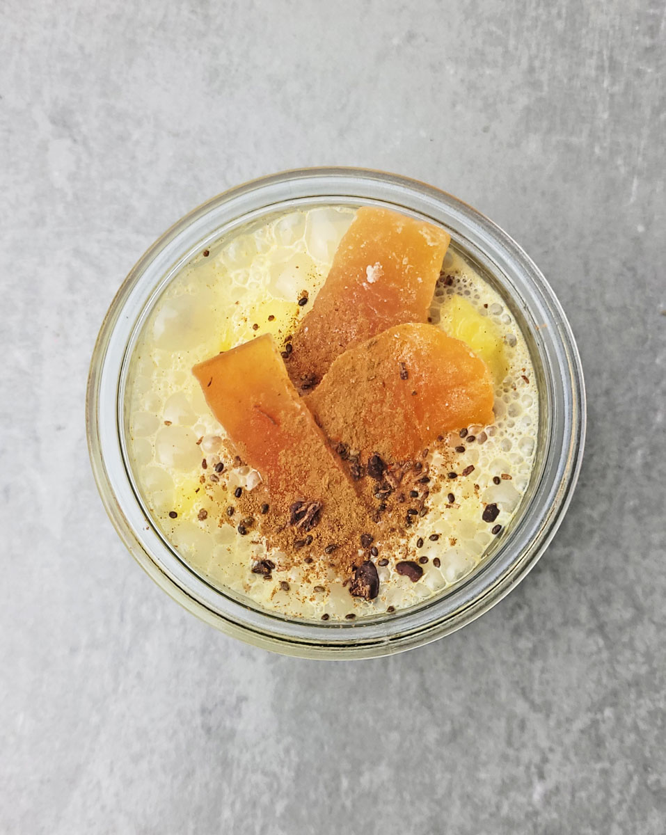 Golden Hour Overnight Oats