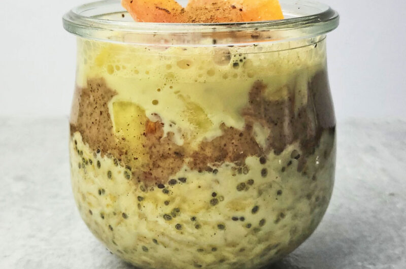 Golden Hour Overnight Oats