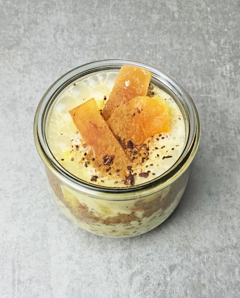 Golden Hour Overnight Oats