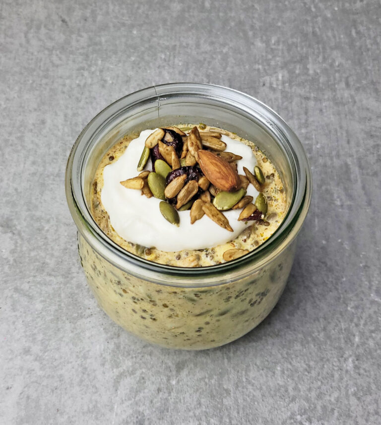 healthy overnight oats