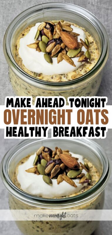 healthy overnight oats recipe