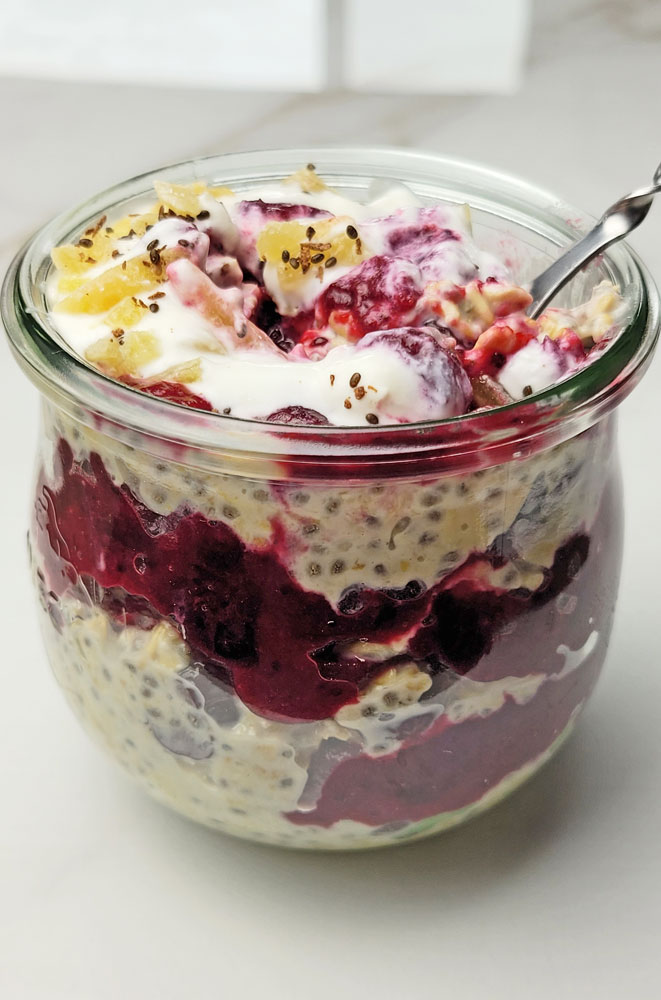 Cranberry Overnight Oats Recipe