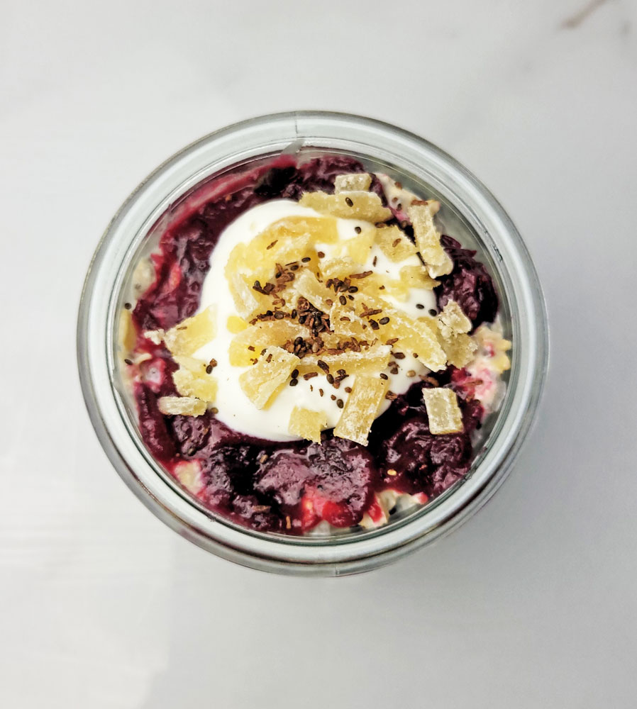 Cranberry Overnight Oats Recipe