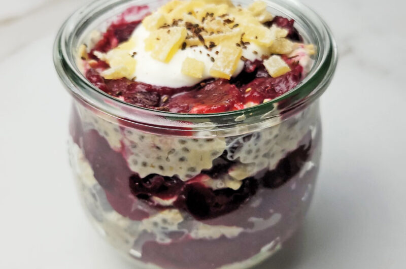 Cranberry Overnight Oats Recipe