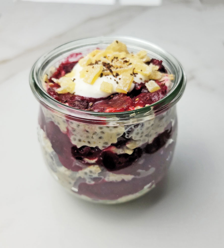Cranberry Overnight Oats Recipe | Use up leftovers!