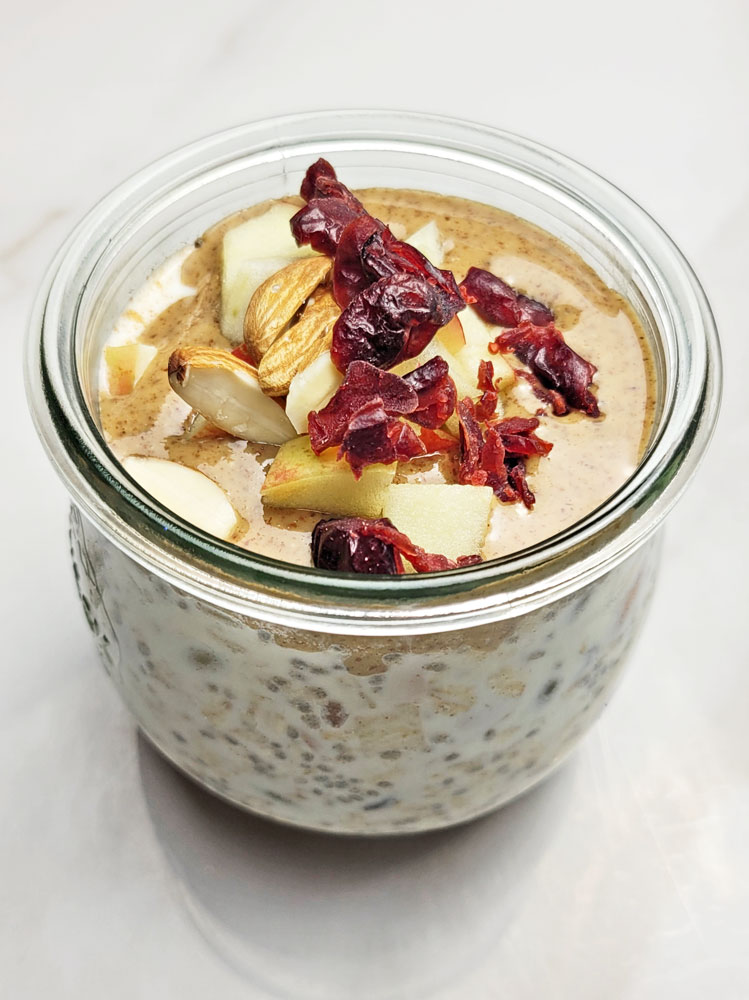 Swiss Overnight Oats Recipe [Bircher Muesli]