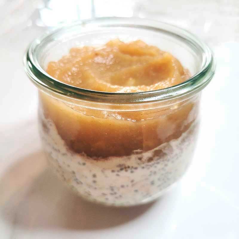 Classic Applesauce Overnight Oats Recipe