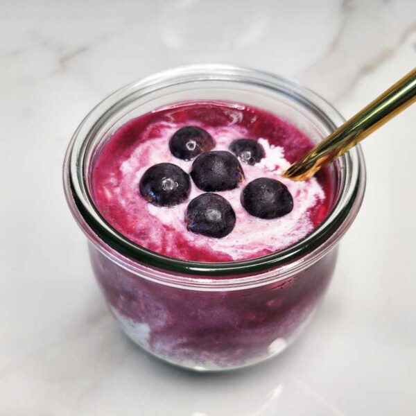 Concord Grapes Overnight Oats