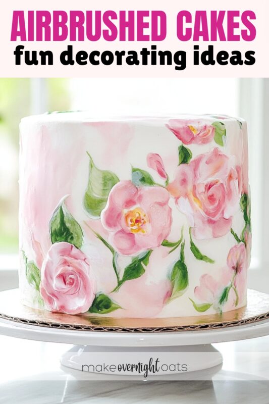 airbrushed cake decorating ideas