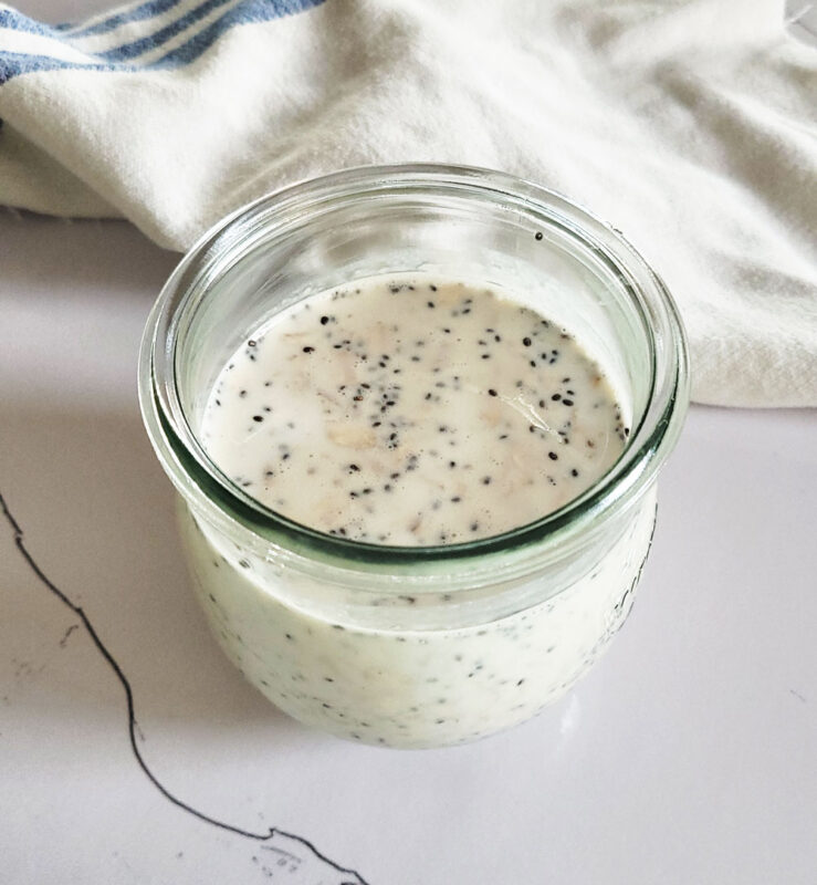 how to make basic overnight oats