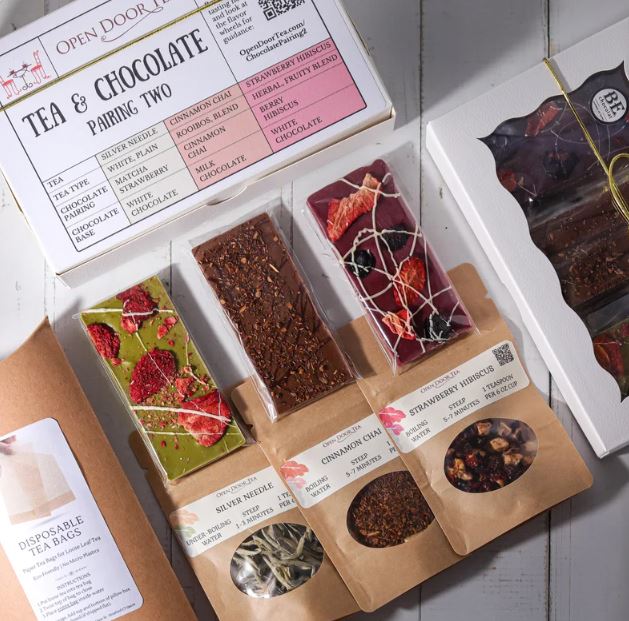 open door tea chocolate