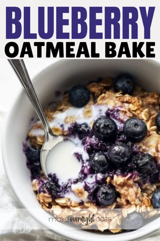 blueberry oatmeal bake recipe
