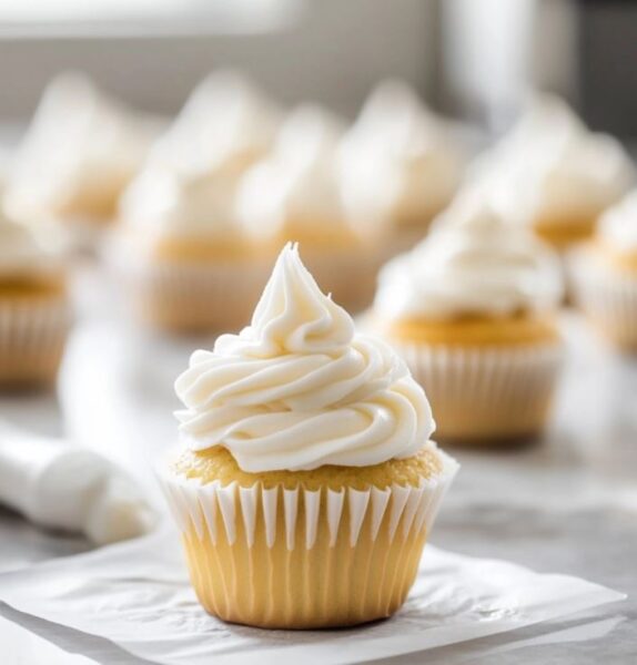 Classic White Cupcake