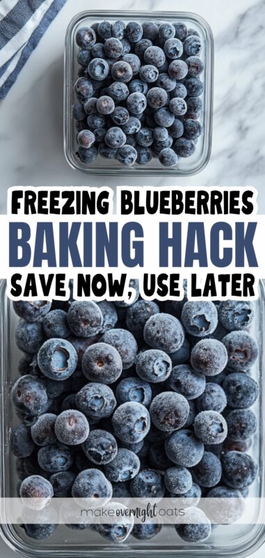 how to freeze blueberries