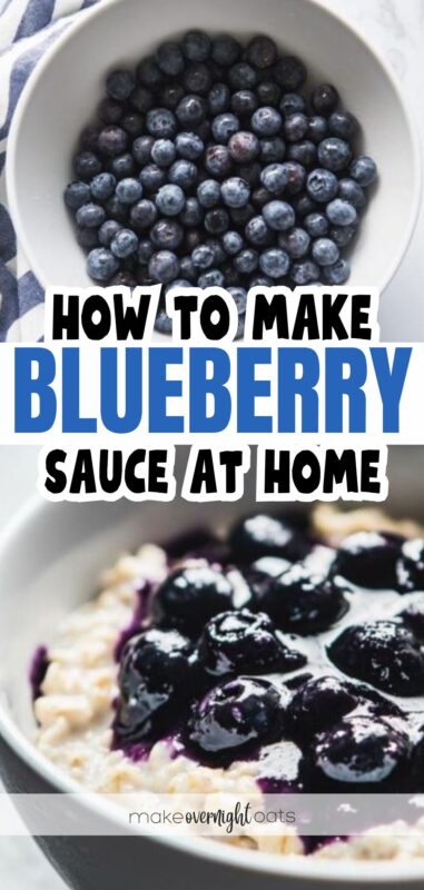 blueberry sauce recipe
