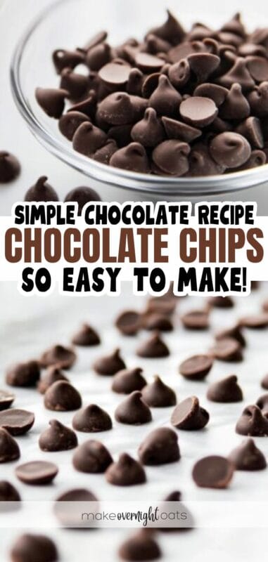 how to make chocolate chips