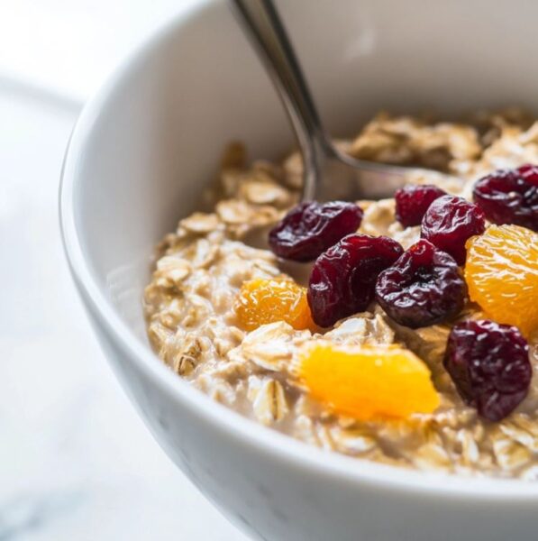 Orange Cranberry Oatmeal Bowl tips