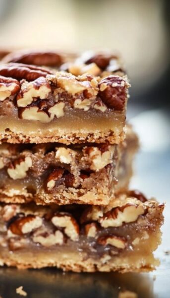 Easy Pecan Squares