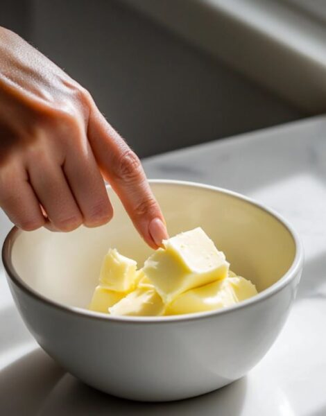 How do I know when butter is at room temperature?