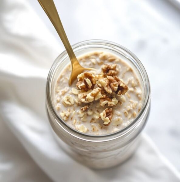 How To Make Walnut Overnight Oats