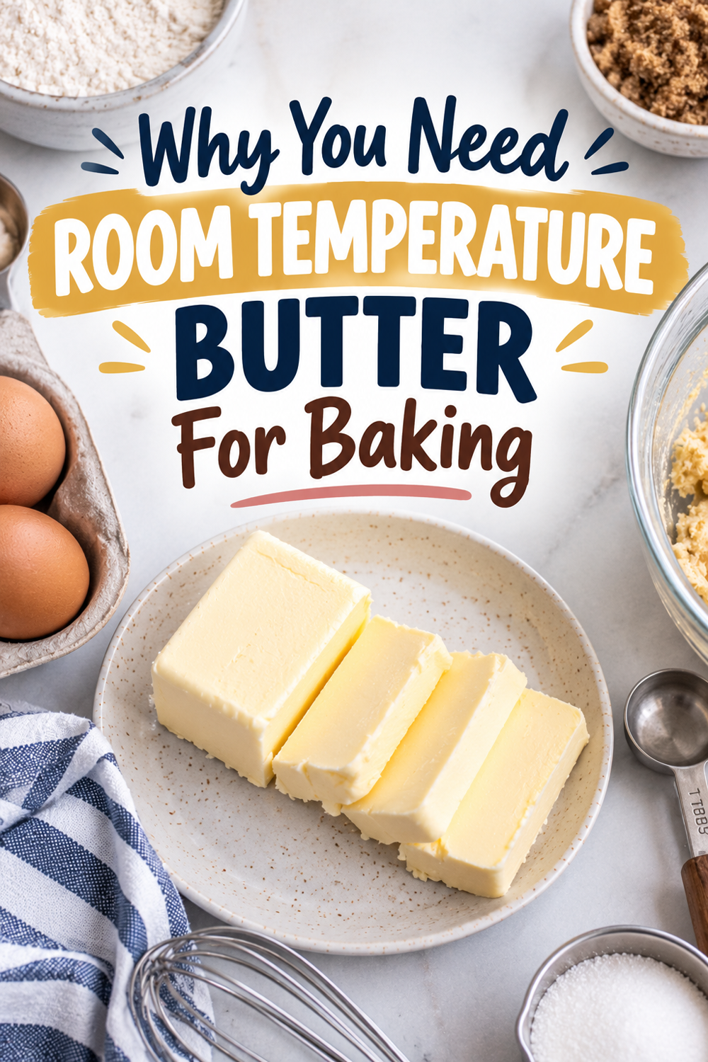 why soft butter is needed for baking pin