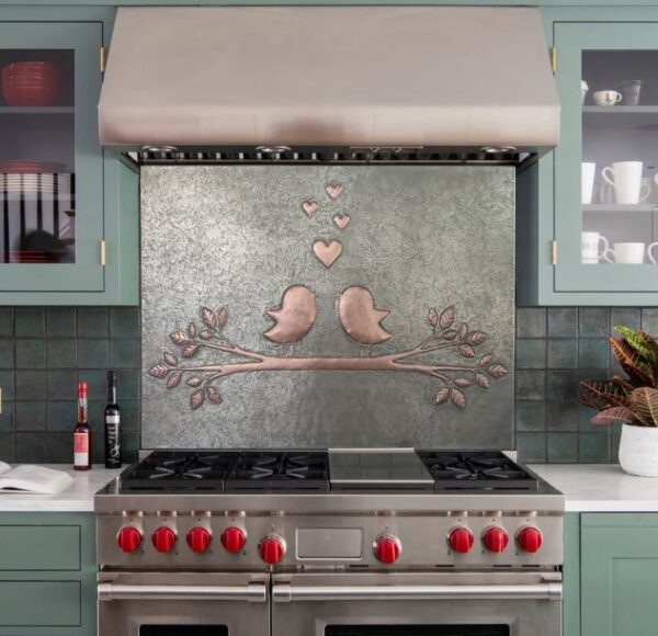 Birds In Love Backsplash