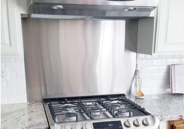 Stainless Steel Backsplash