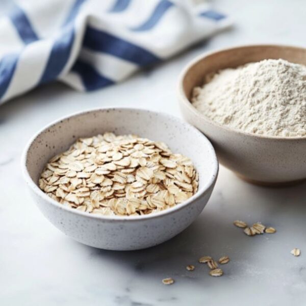 Banana Oat Bread Recipe ingredients