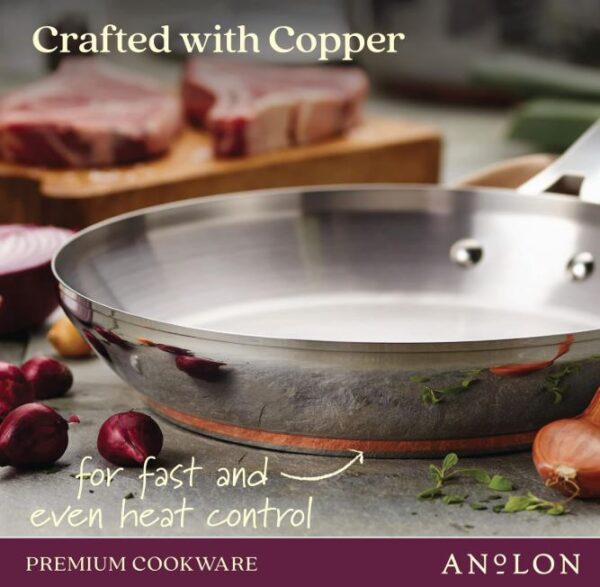 Anolon Nouvelle Stainless Steel Cookware Pots