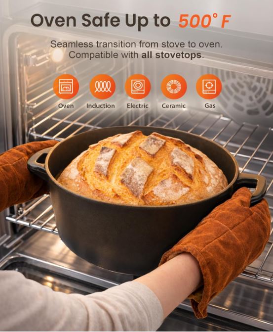 gift for bakers dutch oven