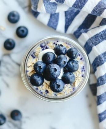 Blueberry Overnight Oats