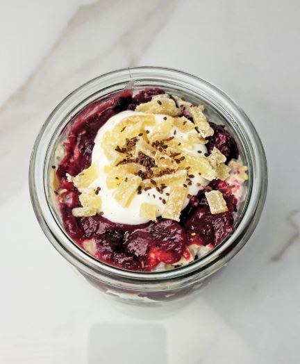 Cranberry Overnight Oats