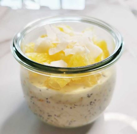 Coconut Orange Overnight Oats