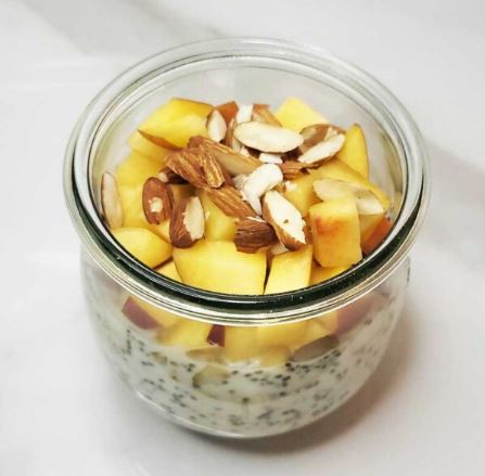 Peach Overnight Oats Recipe