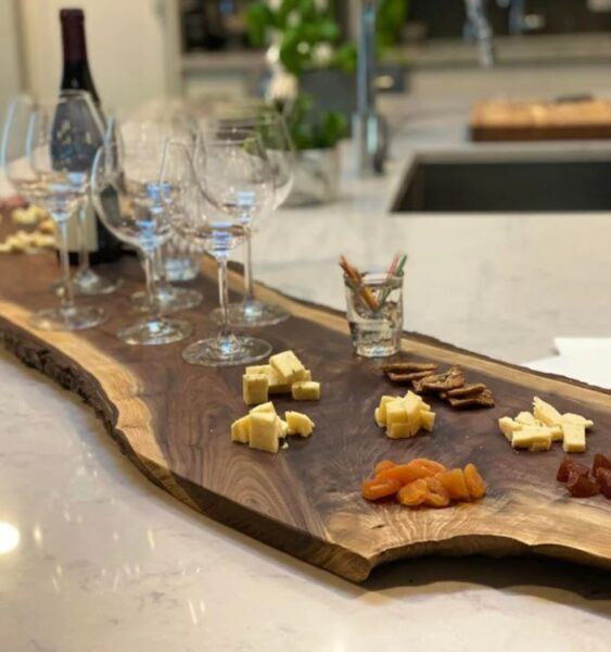 McKelvie Farm live edge charcuterie boards