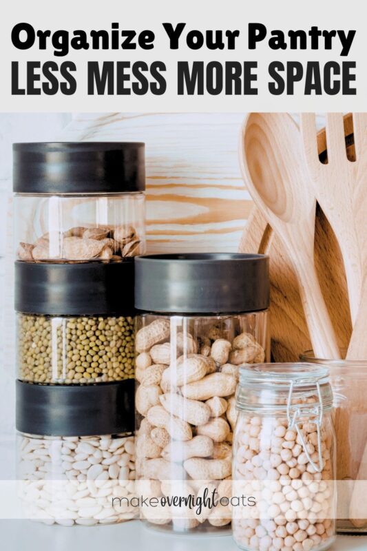 how to stock and organize a pantry