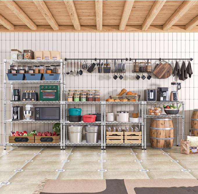 Invest in Storage Shelves