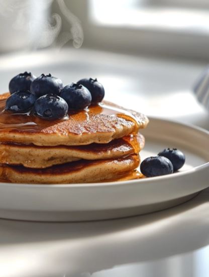 Topping ideas for these classic oatmeal pancakes