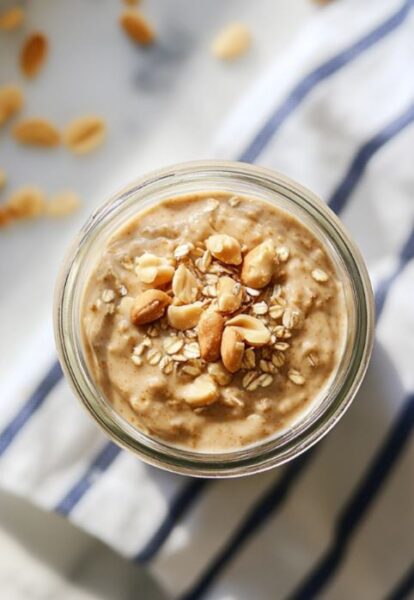 Ingredients For Peanut Butter Overnight Oats